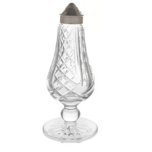 Waterford Crystal Vintage Footed Shaker and Metal Lid Salt or Pepper 1 Shaker